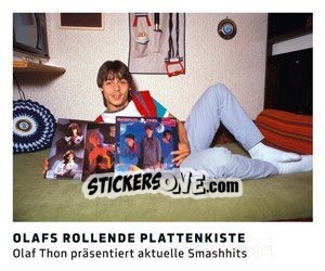 Sticker Olafs Rollende Plattenkiste