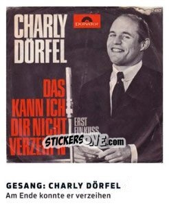 Sticker Gesang: Charly Dörfel - 11 Freunde - Fussball Klassiker n. 264 - Juststickit