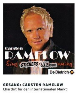 Sticker Gesang: Carsten Ramelow - 11 Freunde - Fussball Klassiker n. 268 - Juststickit