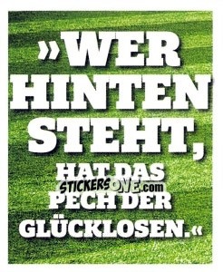 Sticker Helmut Schulte - 11 Freunde - Fussball Klassiker - Juststickit