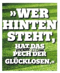 Sticker Helmut Schulte - 11 Freunde - Fussball Klassiker n. 275 - Juststickit