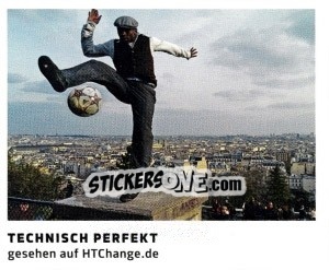 Figurina Technisch Perfekt - 11 Freunde - Fussball Klassiker - Juststickit