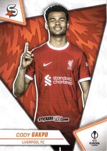 Figurina Cody Gakpo - UEFA Club Competitions Superstars 2023-2024
 n. 86 - Topps