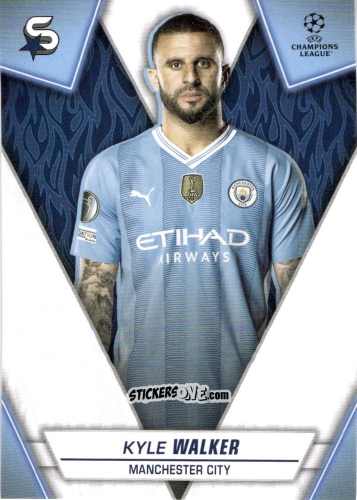Cromo Kyle Walker - UEFA Club Competitions Superstars 2023-2024
 n. 94 - Topps
