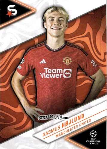 Cromo Rasmus Højlund - UEFA Club Competitions Superstars 2023-2024
 n. 96 - Topps