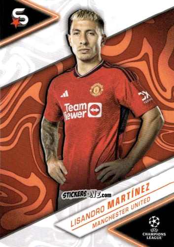 Figurina Lisandro Martínez - UEFA Club Competitions Superstars 2023-2024
 n. 100 - Topps
