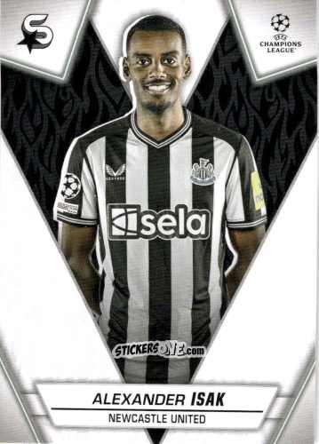 Figurina Alexander Isak - UEFA Club Competitions Superstars 2023-2024
 n. 102 - Topps