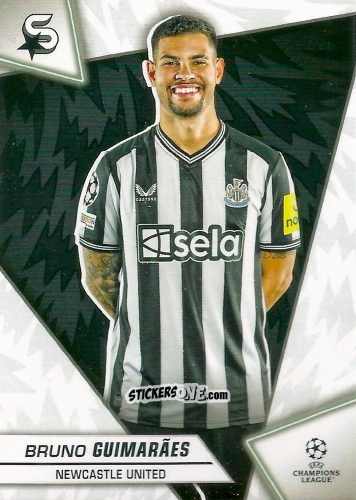 Cromo Bruno Guimarães - UEFA Club Competitions Superstars 2023-2024
 n. 106 - Topps
