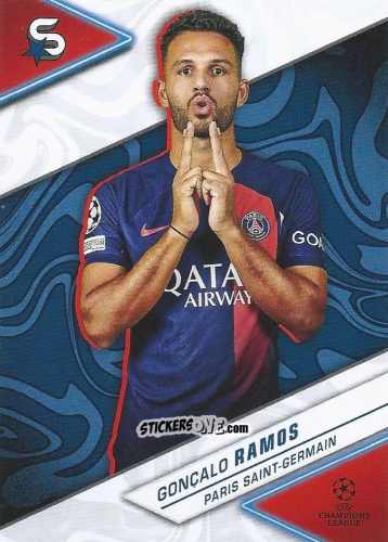 Cromo Gonçalo Ramos - UEFA Club Competitions Superstars 2023-2024
 n. 114 - Topps