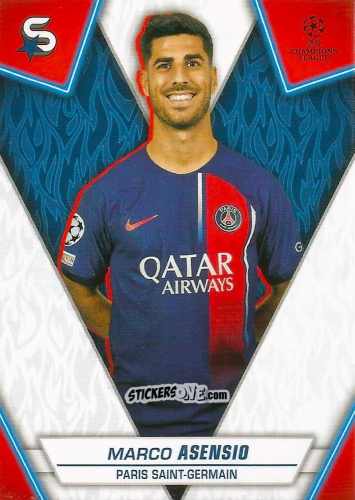 Cromo Marco Asensio - UEFA Club Competitions Superstars 2023-2024
 n. 116 - Topps