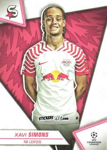 Cromo Xavi Simons - UEFA Club Competitions Superstars 2023-2024
 n. 131 - Topps