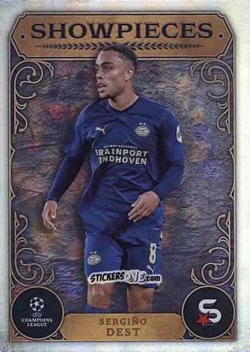 Figurina Sergiño Dest - UEFA Club Competitions Superstars 2023-2024
 n. SP-22 - Topps
