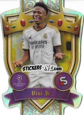 Sticker Vini Jr. - UEFA Club Competitions Superstars 2023-2024
 n. ROY-3 - Topps