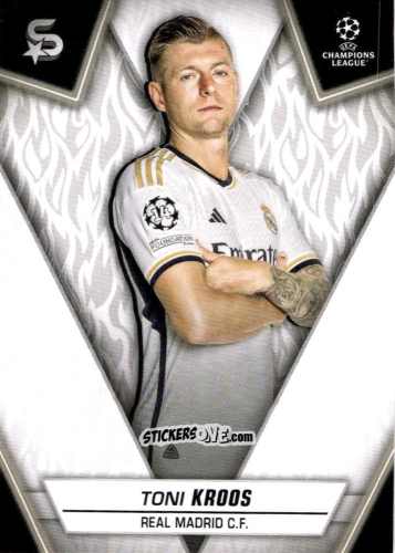 Cromo Toni Kroos - UEFA Club Competitions Superstars 2023-2024
 n. 139 - Topps