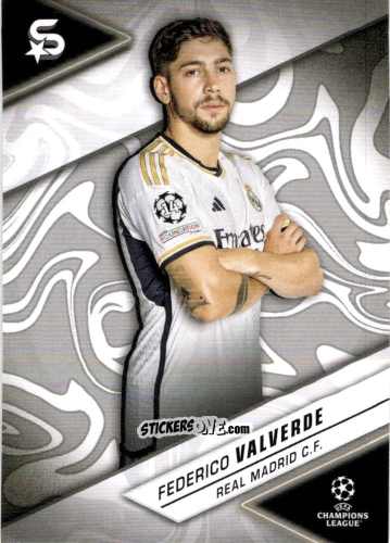 Cromo Federico Valverde - UEFA Club Competitions Superstars 2023-2024
 n. 141 - Topps
