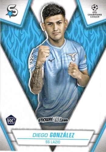 Sticker Diego González - UEFA Club Competitions Superstars 2023-2024
 n. 152 - Topps
