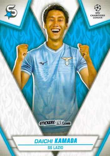 Sticker Daichi Kamada - UEFA Club Competitions Superstars 2023-2024
 n. 156 - Topps