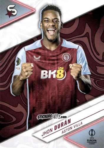 Cromo Jhon Durán - UEFA Club Competitions Superstars 2023-2024
 n. 172 - Topps