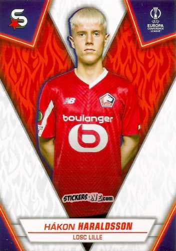 Cromo Hákon Haraldsson - UEFA Club Competitions Superstars 2023-2024
 n. 179 - Topps