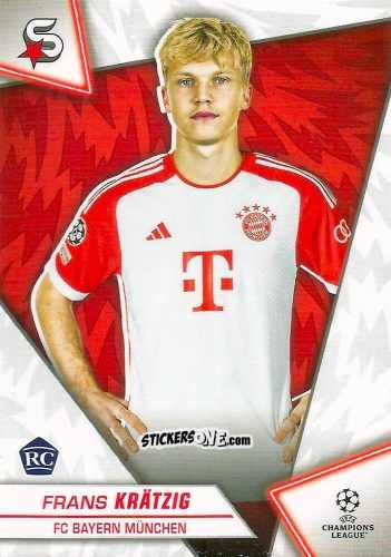 Figurina Frans Krätzig - UEFA Club Competitions Superstars 2023-2024
 n. 185 - Topps