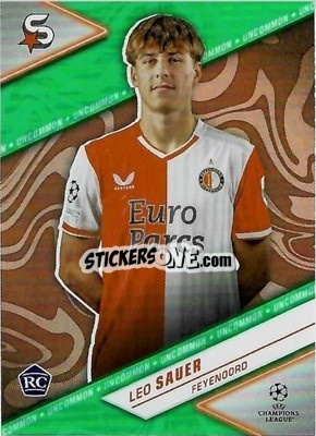 Sticker Leo Sauer - UEFA Club Competitions Superstars 2023-2024
 n. 187 - Topps