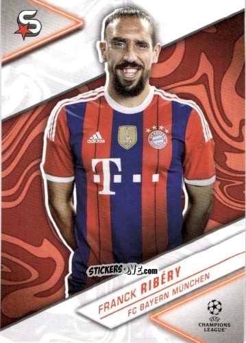 Cromo Frank Ribéry - UEFA Club Competitions Superstars 2023-2024
 n. 195 - Topps