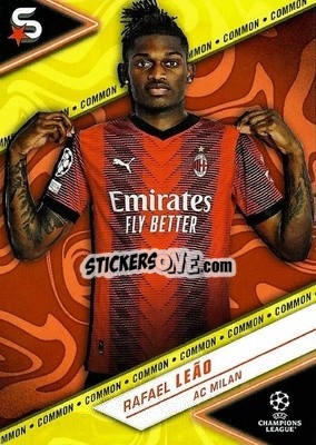 Sticker Rafael Leão - UEFA Club Competitions Superstars 2023-2024
 n. 1 - Topps