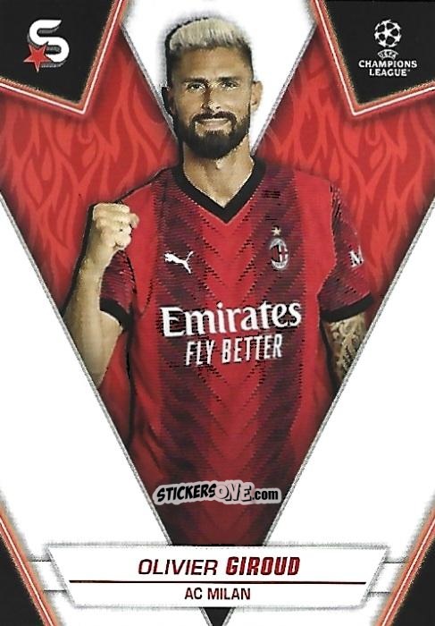 Cromo Oliver Giroud - UEFA Club Competitions Superstars 2023-2024
 n. 8 - Topps