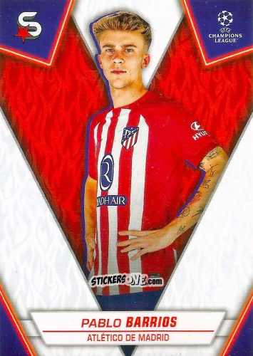 Cromo Pablo Barrios - UEFA Club Competitions Superstars 2023-2024
 n. 22 - Topps