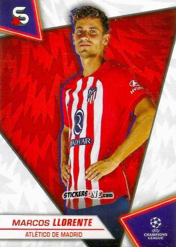 Cromo Marcos Llorente - UEFA Club Competitions Superstars 2023-2024
 n. 23 - Topps