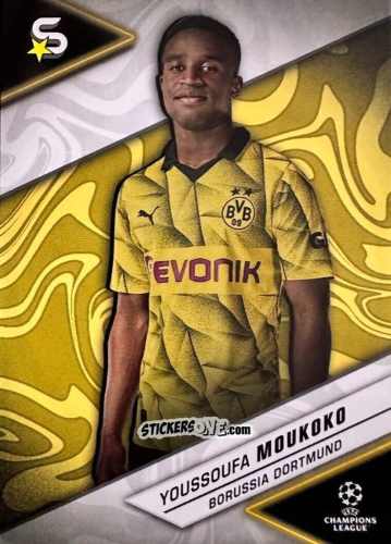 Cromo Youssoufa Moukoko - UEFA Club Competitions Superstars 2023-2024
 n. 24 - Topps