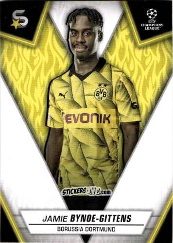 Cromo Julien Duranville - UEFA Club Competitions Superstars 2023-2024
 n. 25 - Topps