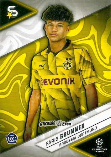 Figurina Paris Brunner - UEFA Club Competitions Superstars 2023-2024
 n. 27 - Topps
