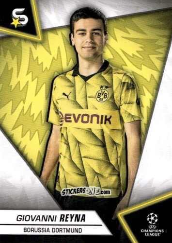 Figurina Giovanni Reyna - UEFA Club Competitions Superstars 2023-2024
 n. 29 - Topps