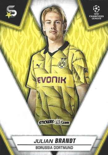 Cromo Julian Brandt - UEFA Club Competitions Superstars 2023-2024
 n. 31 - Topps