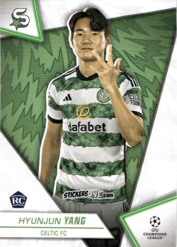 Sticker Hyunjun Yang - UEFA Club Competitions Superstars 2023-2024
 n. 41 - Topps