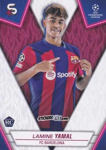 Cromo Lamine Yamal - UEFA Club Competitions Superstars 2023-2024
 n. 48 - Topps