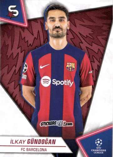 Sticker İlkay Gündoğan - UEFA Club Competitions Superstars 2023-2024
 n. 52 - Topps