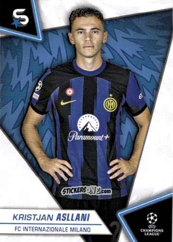 Figurina Kristjan Asllani - UEFA Club Competitions Superstars 2023-2024
 n. 65 - Topps