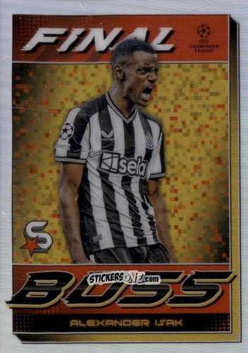 Figurina Alexander Isak - UEFA Club Competitions Superstars 2023-2024
 n. FB-7 - Topps