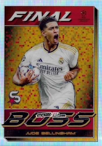 Figurina Jude Bellingham - UEFA Club Competitions Superstars 2023-2024
 n. FB-9 - Topps