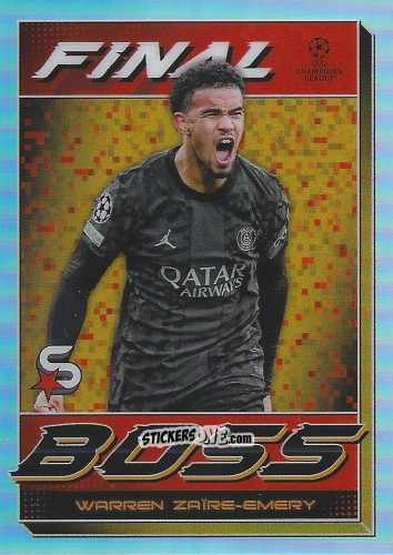 Figurina Warren Zaïre-Emery - UEFA Club Competitions Superstars 2023-2024
 n. FB-15 - Topps