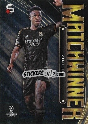 Sticker Vini Jr. - UEFA Club Competitions Superstars 2023-2024
 n. MW-5 - Topps