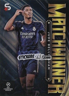 Sticker Jude Bellingham - UEFA Club Competitions Superstars 2023-2024
 n. MW-11 - Topps