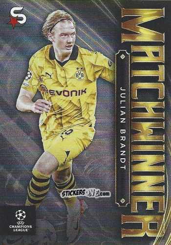 Cromo Julian Brandt - UEFA Club Competitions Superstars 2023-2024
 n. MW-15 - Topps