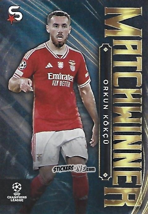 Cromo Orkun Kökçü - UEFA Club Competitions Superstars 2023-2024
 n. MW-30 - Topps