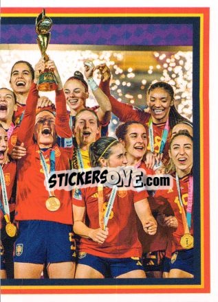 Sticker Campeones del mundo Women - 2 - Carrefour ¡Vamos Selección!
 n. 4 - Panini