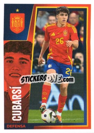 Sticker Pau Cubarsì - Carrefour ¡Vamos Selección!
 n. 13 - Panini