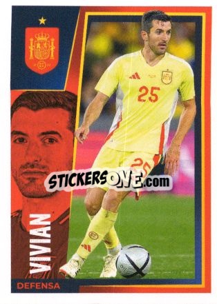 Sticker Dani Vivian - Carrefour ¡Vamos Selección!
 n. 15 - Panini