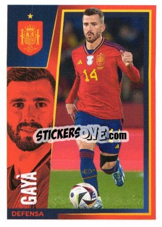 Sticker Josè Luis Gayà - Carrefour ¡Vamos Selección!
 n. 16 - Panini
